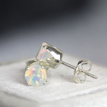 Opal Stud Earrings, 7 of 12