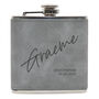 Personalised Wedding Party Hip Flask, thumbnail 4 of 12