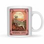 Tarot Themed The 'Mourning' Coffee Lover Mug, thumbnail 3 of 4