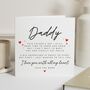 Fathers Day Card From Bump For Daddy, thumbnail 1 of 7