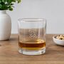 50th Birthday Engraved Whisky Glass, thumbnail 3 of 10