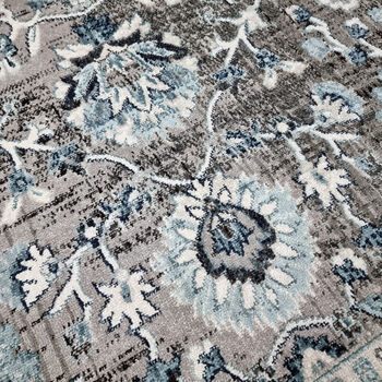 Grey Oriental Rug The Layla, 4 of 7