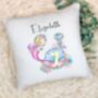 Mermaid Personalised 7th Milestone Birthday Cushion, thumbnail 1 of 1