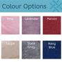 Personalised Sherpa Dressing Gown Front And Back Text, thumbnail 6 of 12