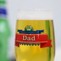 Personalised Craft Beer Label Stemmed Beer Glass, thumbnail 2 of 7