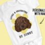 Cockapoo Name Baby Onesie, thumbnail 2 of 6