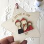 Personalised 1st Christmas As A Family Of Four, thumbnail 3 of 3