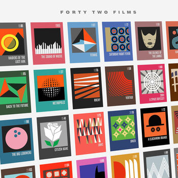 Forty Two Films Poster Print, 4 of 5