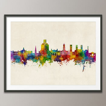 Birkenhead Skyline Cityscape Art Print, 3 of 7