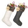 Personalised Large Nordic Christmas Stockings, thumbnail 3 of 8