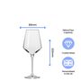 Personalised Infinity Red Wine Glass With Gift Box, thumbnail 3 of 6