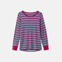 Women's 'Forest Berry' Bamboo Pyjama Set, thumbnail 4 of 5