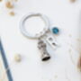 Personalized Lighthouse Keyring, Sea Lover Gift, thumbnail 4 of 10