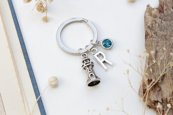 Personalized Lighthouse Keyring, Sea Lover Gift, 4 of 10