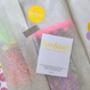 Personalised Colourful And Sparkly Christmas Stocking, thumbnail 5 of 5