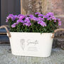 Personalised Birth Month Flower Planter, thumbnail 1 of 5