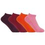 Four Pack Essential Women's Trainer Socks – Sunset, thumbnail 1 of 3