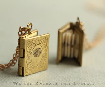 Personalised Book Locket, 4 of 12