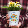 Rainbow Mushroom Teacher Plant Pot Gift, thumbnail 2 of 3