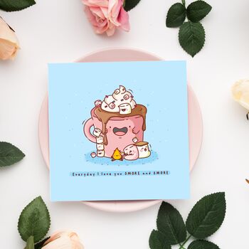 Cute Marshmallow Greetings Card, 9 of 10