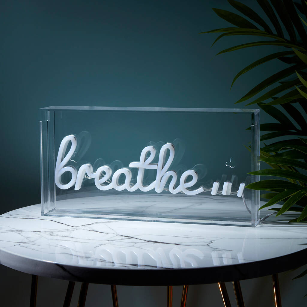 Breathe neon deals light