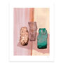 Watercolour Glass Vase Abstract Print, thumbnail 4 of 8