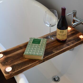 Reclaimed Wooden Bath Board, 2 of 10