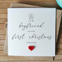 Personalised First Christmas Card For Boyfriend, thumbnail 1 of 4