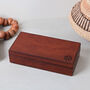 Monogram Leather Cufflink Box, More Styles, thumbnail 2 of 11
