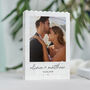 Personalised Couple Memory Block With Photo, thumbnail 7 of 10