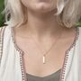 Initial Bar Necklace, thumbnail 2 of 2