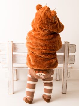 Neutral Highland Cow Hoodie, 4 of 4