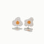 Fried Egg Earrings, thumbnail 1 of 2