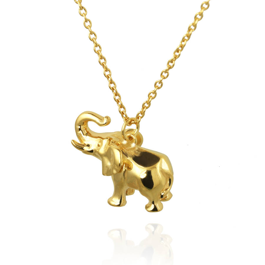 Personalised Elephant Necklace By Jana Reinhardt