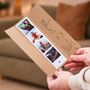 Personalised Photo Strip Father's Day Card, thumbnail 1 of 5