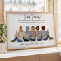 Custom Best Friends Group Portrait Print, thumbnail 1 of 7