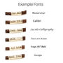 Personalised Cork Bracelet Natural/Blue Double Wrapped, thumbnail 7 of 7
