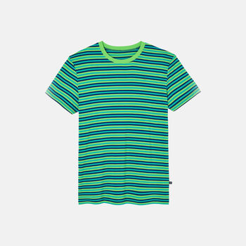 Men's 'Electric Lime' Bamboo Pyjama Set, 6 of 7