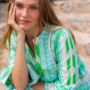 Aztec Short Neon Summer Dress, thumbnail 3 of 10