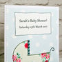 'Pram' Personalised Baby Shower Card, thumbnail 4 of 6