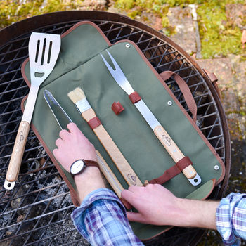 Personalised Barbecue Tools Gift Set, 5 of 5