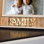 Personalised Photo Frame Family Design, thumbnail 2 of 3