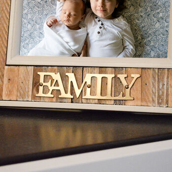Personalised Photo Frame Family Design, 2 of 3