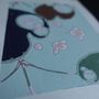 Pink Flower Print, thumbnail 3 of 10