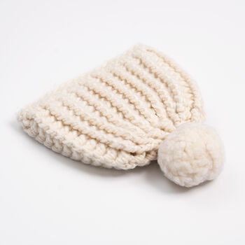 Chunky Winter Hat Crochet Kit, 6 of 11