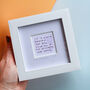 Positivity Quote Strong Women Mini Art Print, thumbnail 4 of 8