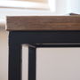 Industrial Sofa Side Table, thumbnail 3 of 4