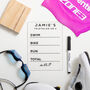 Personalised Triathlon Personal Best Sign, thumbnail 2 of 9