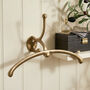 Antique Style Gold Wall Mounted Valet Hook, thumbnail 3 of 7