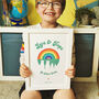Rainbow Bear Family Personalised Print, thumbnail 7 of 11